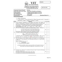 Probability and Statistics