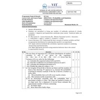 Probability and Statistics