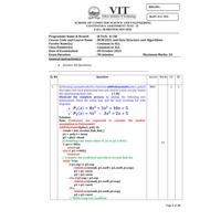 Data Structures and Algorithms