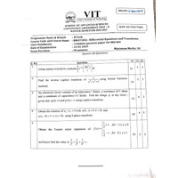 Differential Equations and Transforms