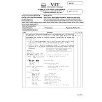 Microprocessors and Microcontrollers