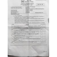 Multivariable Calculus And Differential Equations