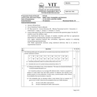 Probability and Statistics